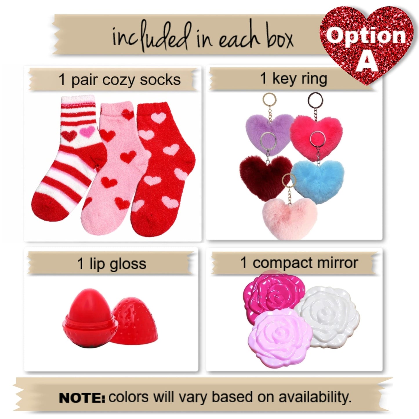 Teens Valentine’s Gift Set – Cozy Socks Gift Box