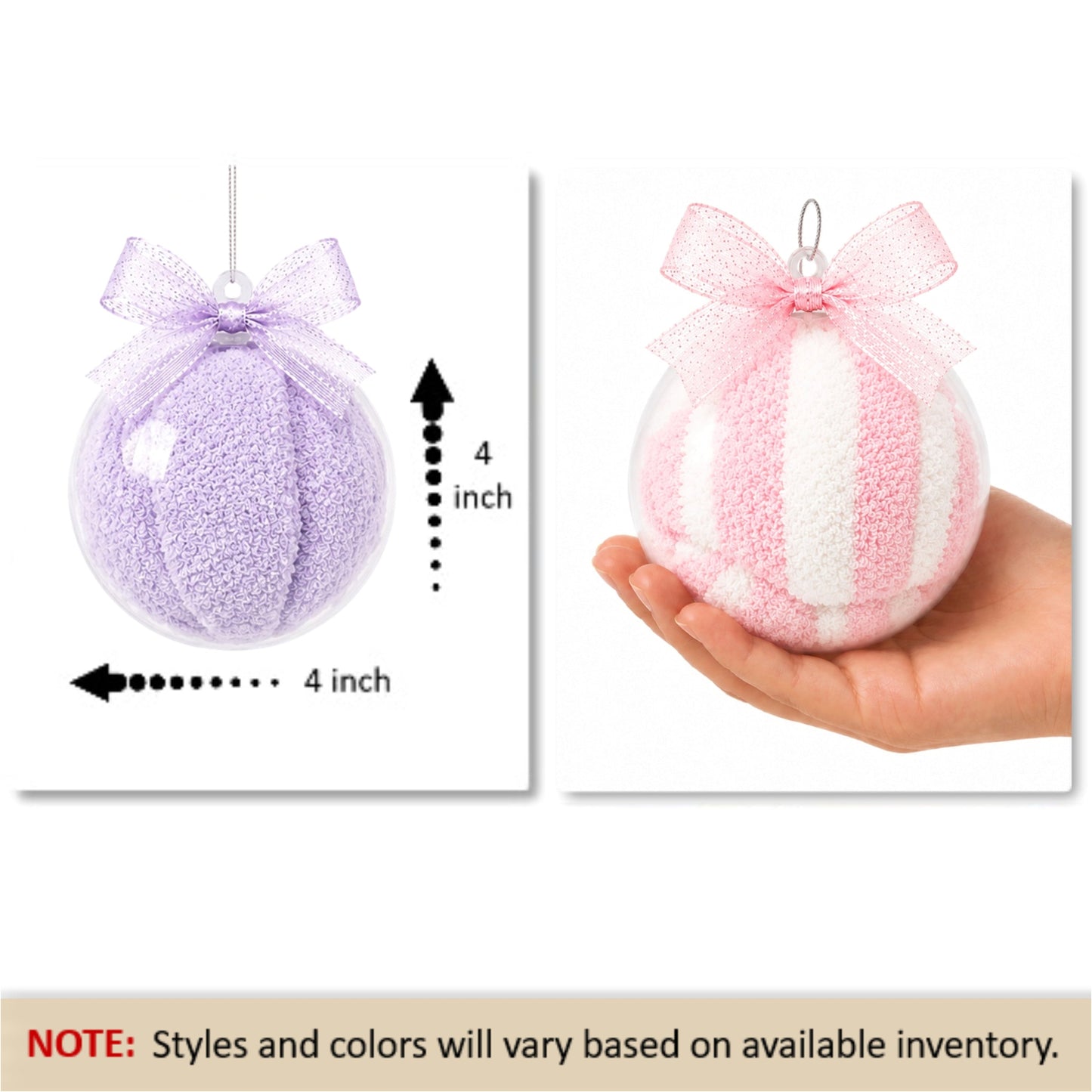 Pastel Christmas Ornament — Cozy Socks Gift