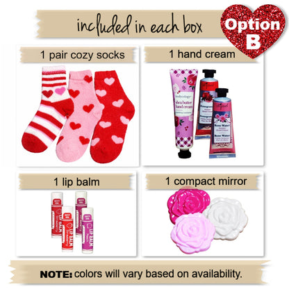 Teens Valentine’s Gift Set – Cozy Socks Gift Box
