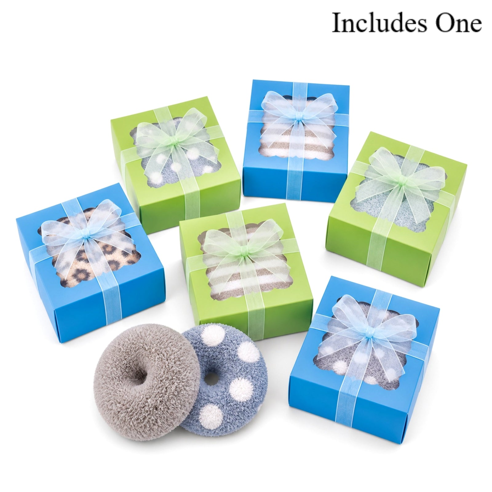 Teen Boy Birthday Favors—Cozy Socks Donut Gift Box, Donut Party Favors, Thank You Gift, Guest Welcome Gift, Small Gift for Him