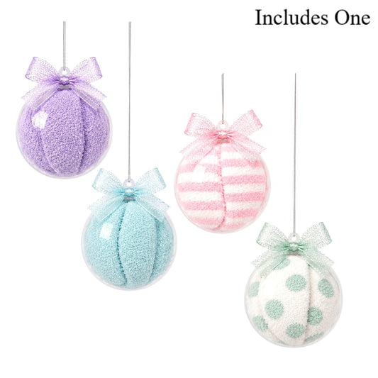 Pastel Christmas Ornament — Cozy Socks Gift