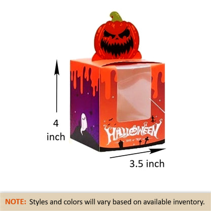 Halloween Pumpkin Gift Box – Cozy Sock Cupcake